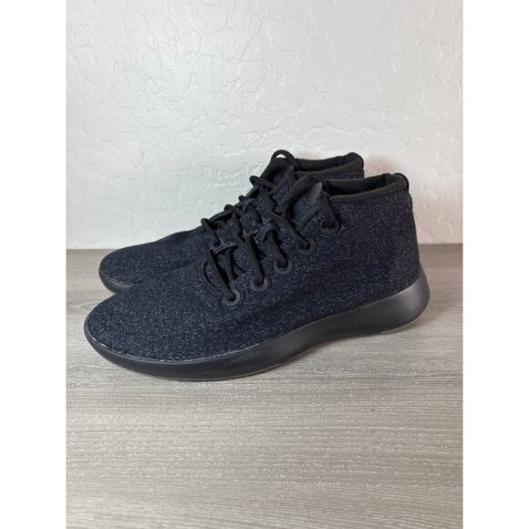 Allbirds Wool Runner Up Mizzles Men’s Size 11 M Natural Black High Top Shoes - Picture 1 of 7
